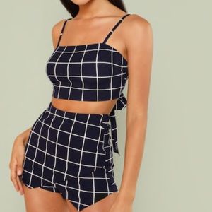 Navy blue 2 piece set